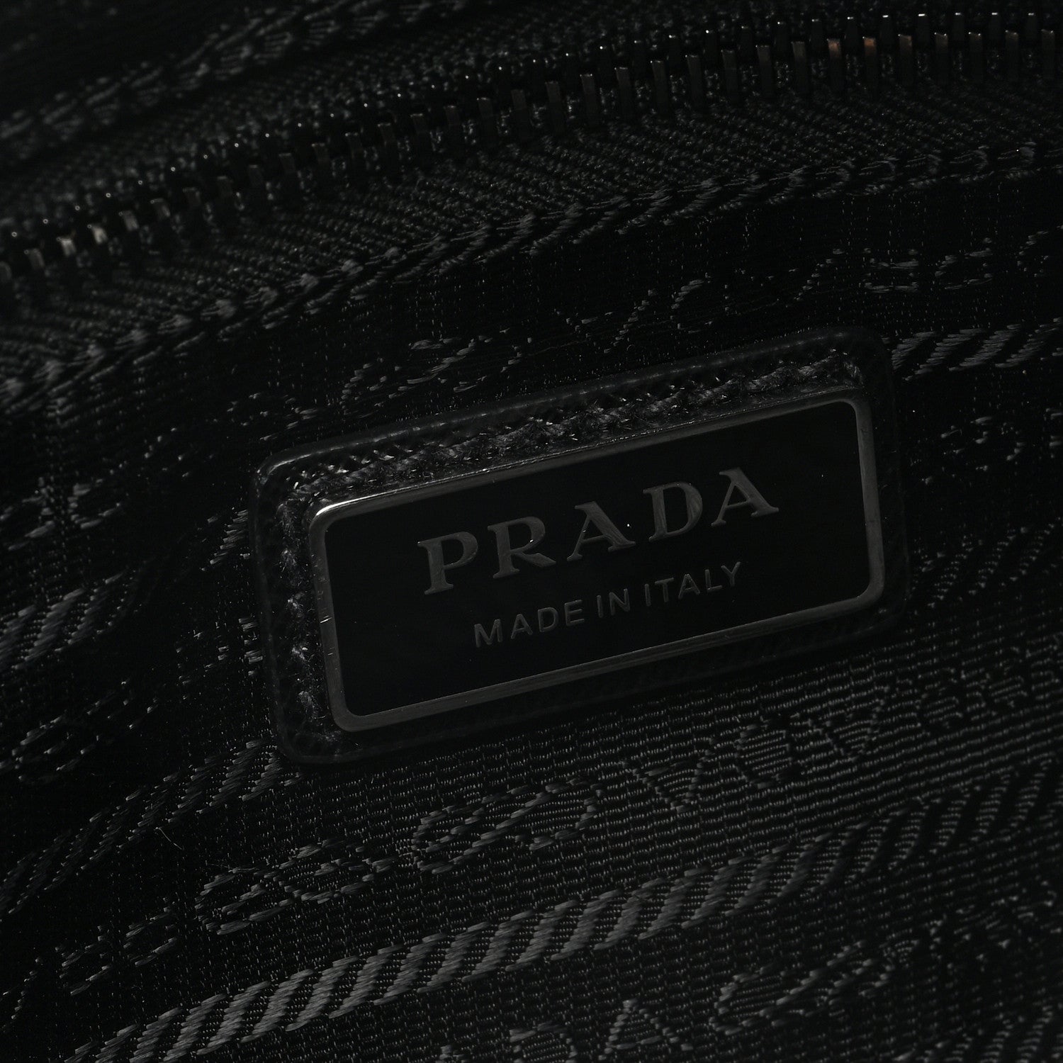 Prada Re-Nylon Saffiano Belt Bag Black 5 of 9