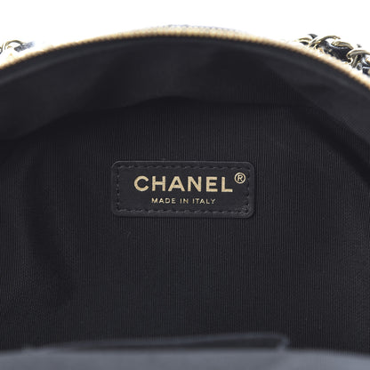 Chanel Caviar Quilted Medium Zip Around Backpack Black 5 of 10