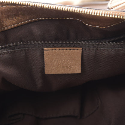 Gucci Monogram Medium Sukey Top Handle Bag Beige Bronze 6 of 12
