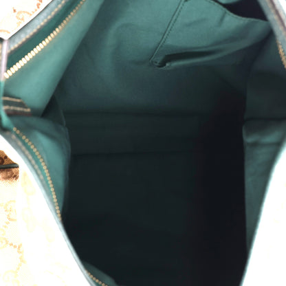 Gucci Monogram Large Abbey D Ring Hobo Green 5 of 10