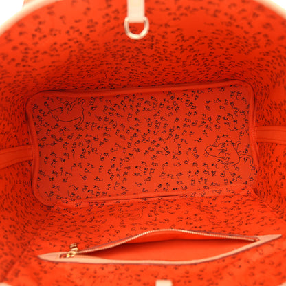 Louis Vuitton Catogram Neverfull MM Marron 6 of 10