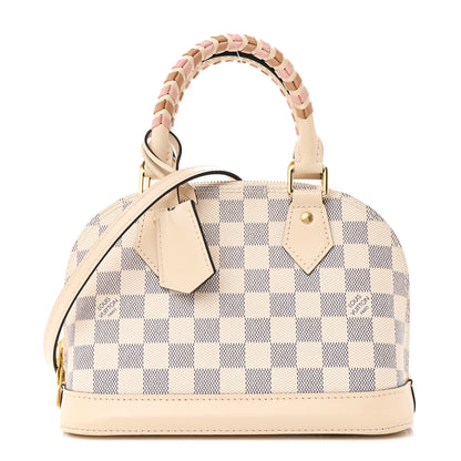 Louis Vuitton Damier Azur Braided Alma BB 1 of 12