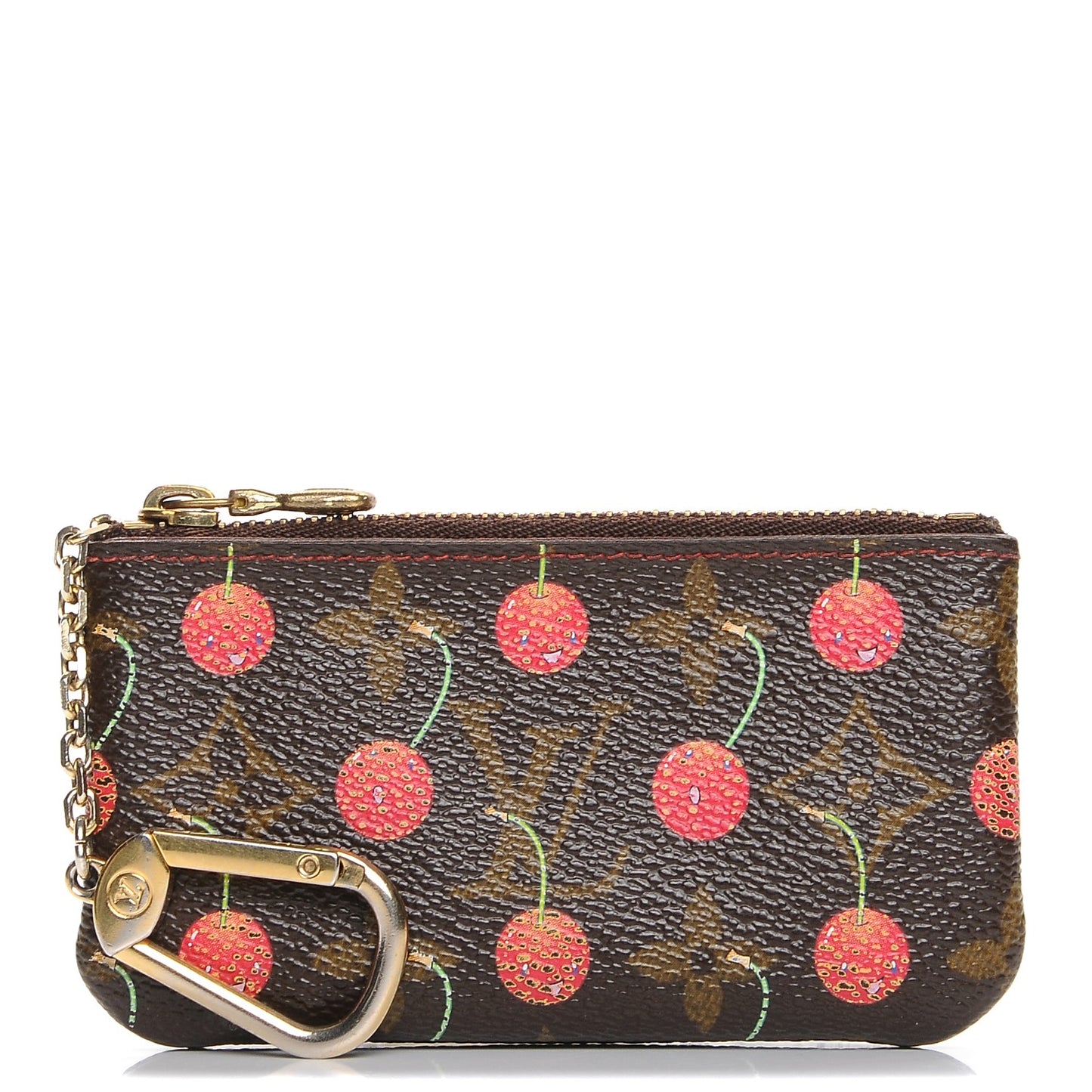 Monogram Cerises Key Pouch