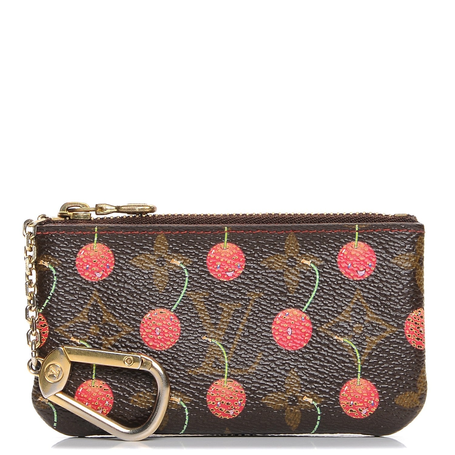 Louis Vuitton Monogram Cerises Key Pouch 1 of 8