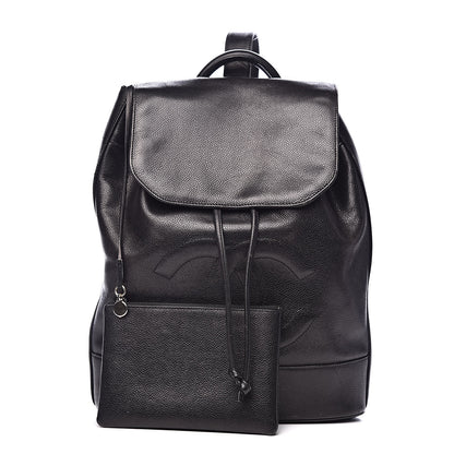 Chanel Caviar CC Backpack Black 1 of 29