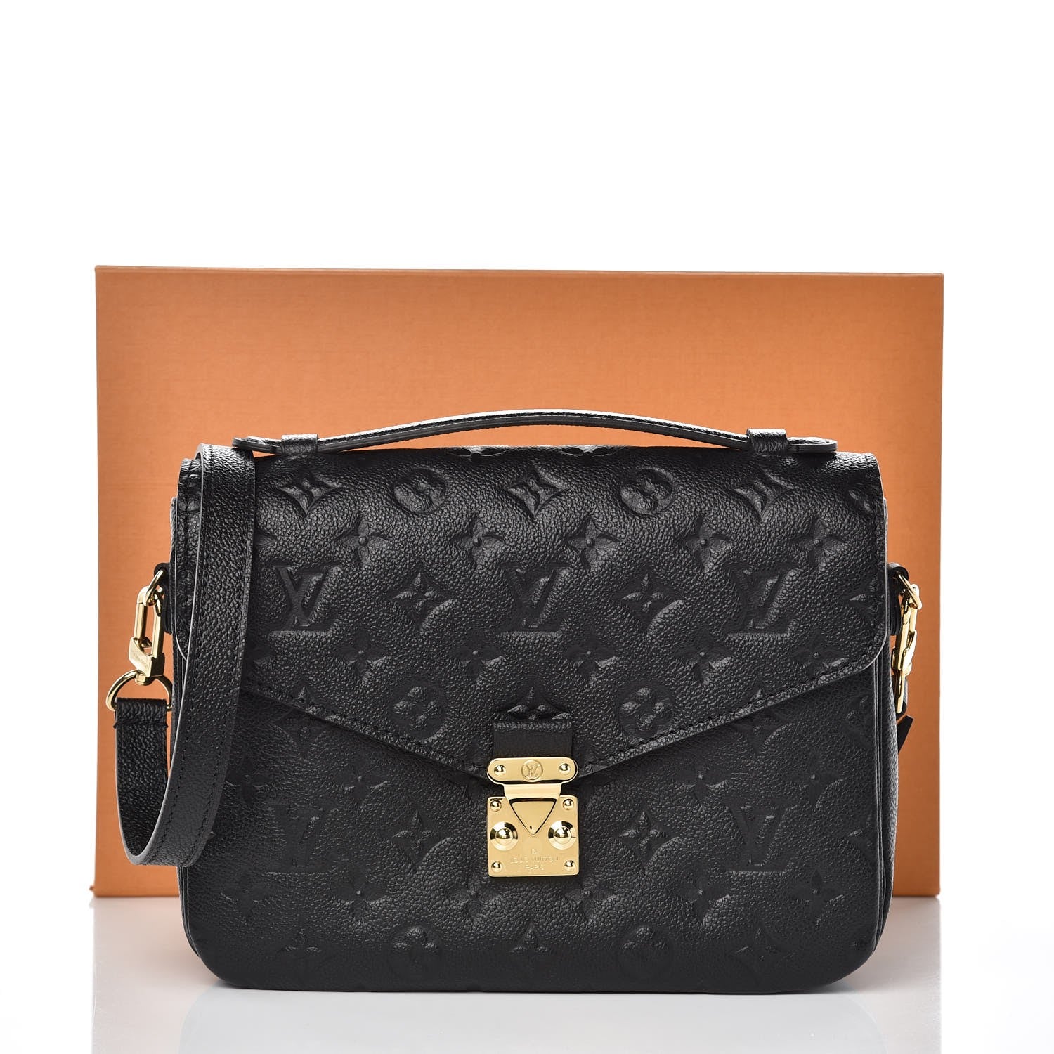 Louis Vuitton Empreinte Pochette Metis Black 8 of 8
