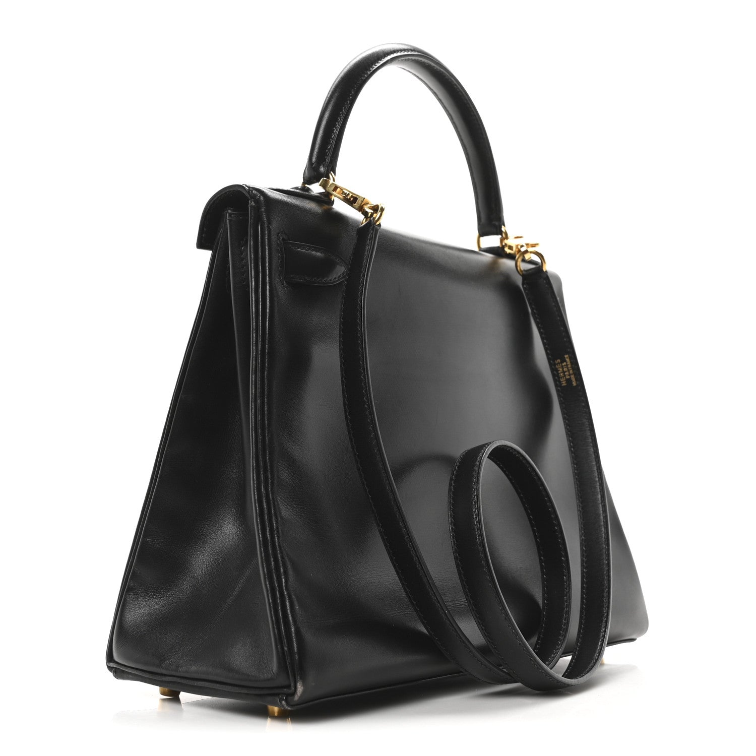 Hermes Box Kelly Retourne 28 Black 3 of 10