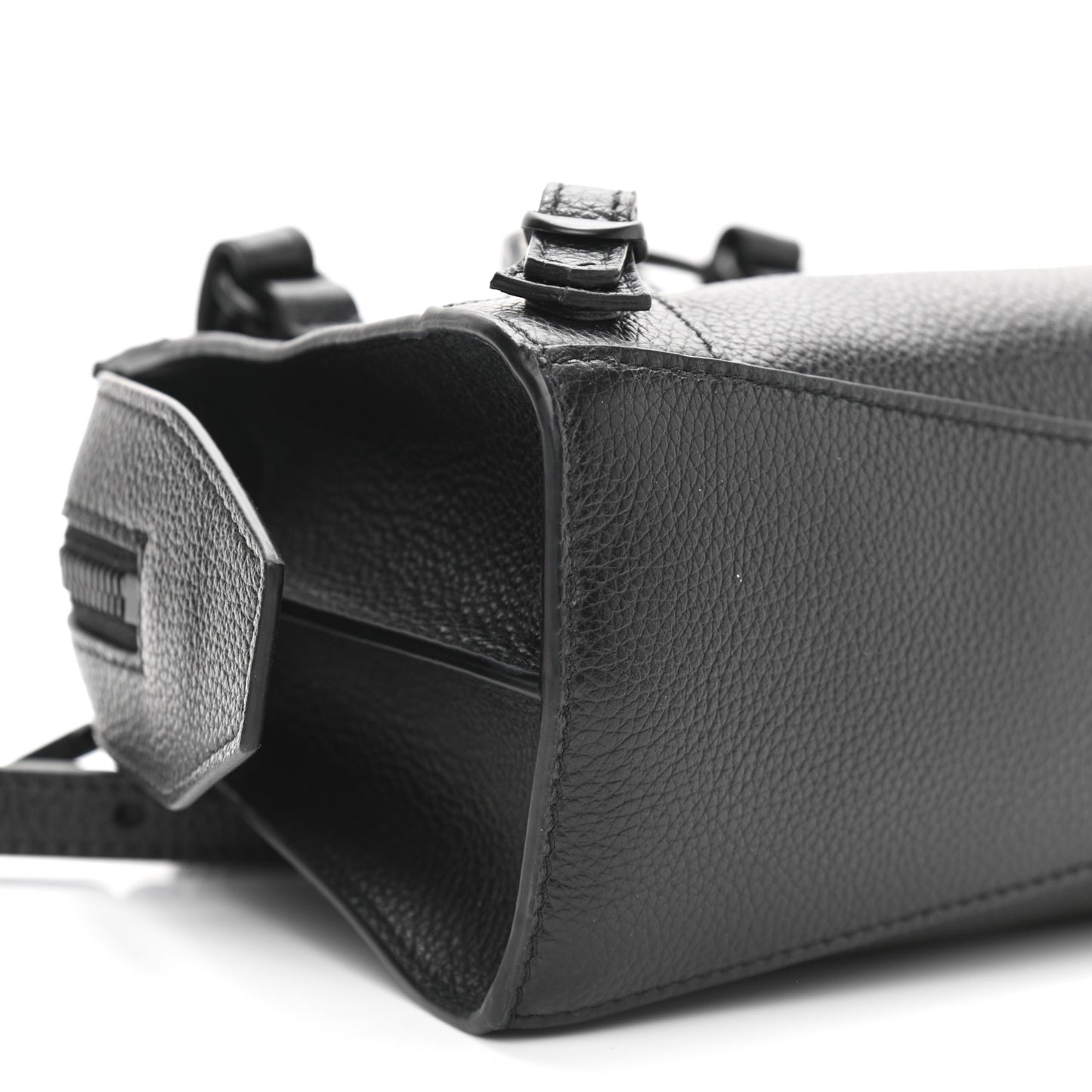 Grained Calfskin Neo Classic Black Hardware Mini City Black