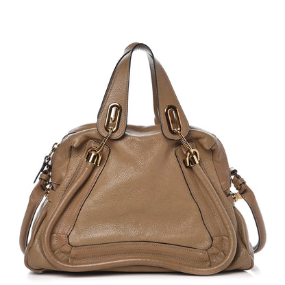 Chloe Calfskin Medium Paraty Barbour Khaki 1 of 13