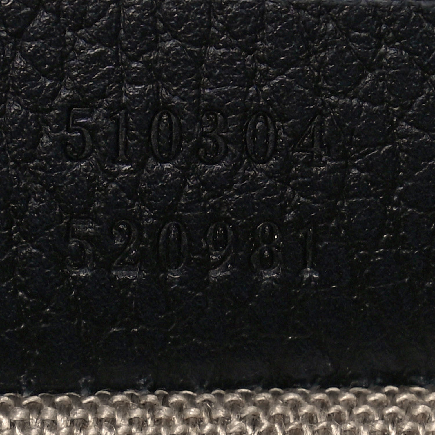 Gucci Dollar Calfskin Small Interlocking G Shoulder Bag Black 7 of 12