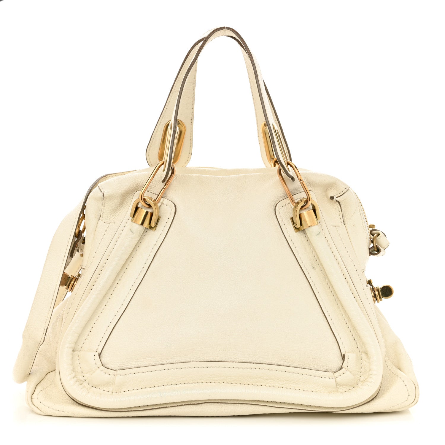 Chloe Calfskin Medium Paraty Cream 1 of 17