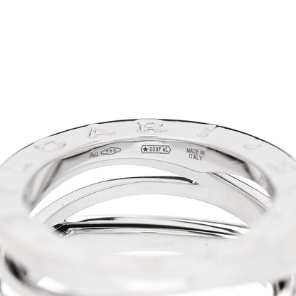 Bulgari 18K White Gold B.Zero1 Legend Three-Band Ring 53 6.25 5 of 7