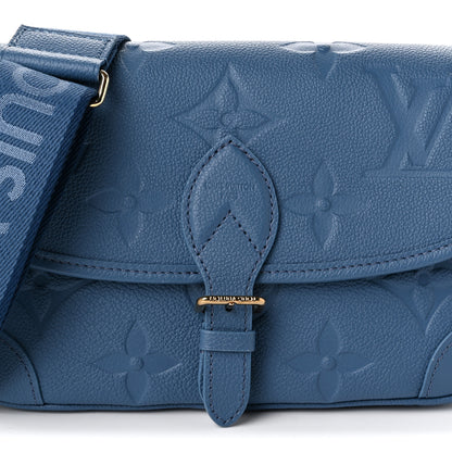 Louis Vuitton Empreinte Monogram Giant Diane Blue Jean 7 of 9