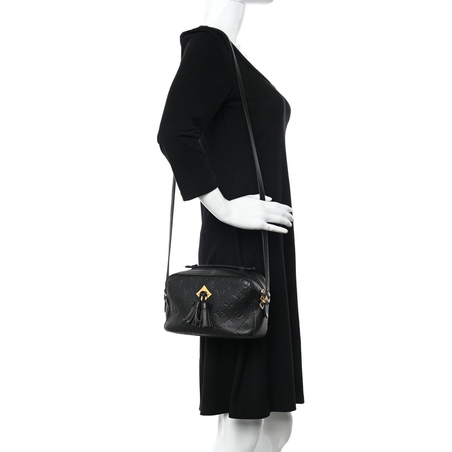 Louis Vuitton Empreinte Saintonge Black 2 of 9
