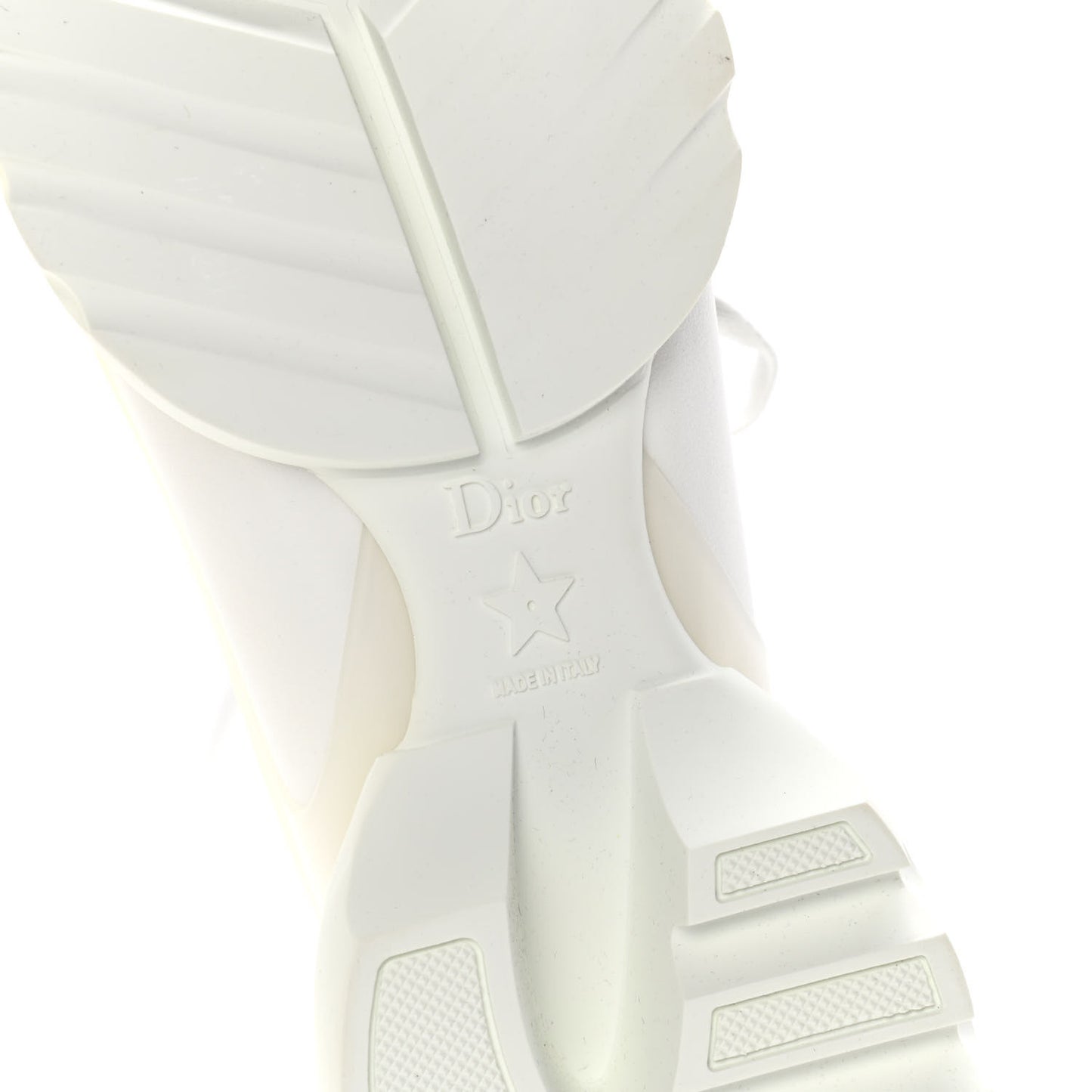 Technical Fabric Rubber Womens D-Connect Sneakers 39 White