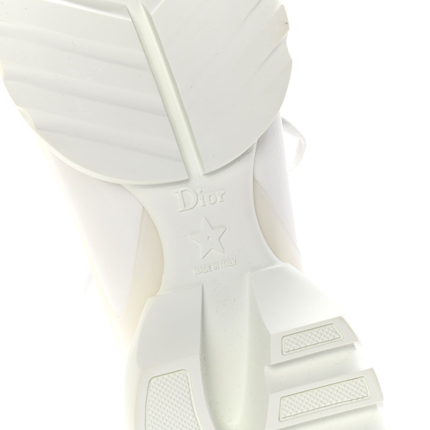 Christian Dior Technical Fabric Rubber Womens D-Connect Sneakers 39 White 8 of 10