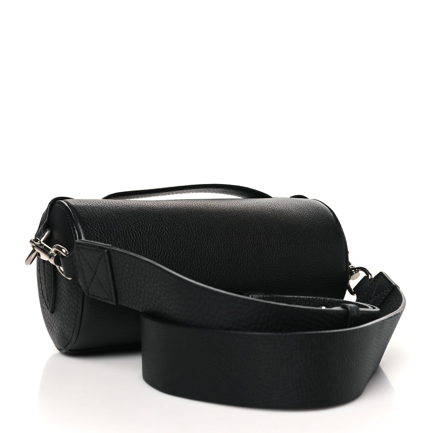 Calfskin The Barrel Bag Black