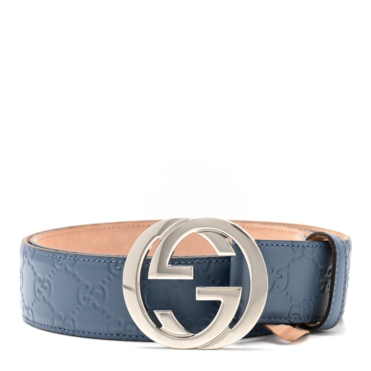 Gucci Guccissima Signature Interlocking G 40mm Belt 100 40 Thunder 1 of 6