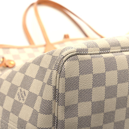 Louis Vuitton Damier Azur Neo Neverfull GM Rose Ballerine 11 of 14