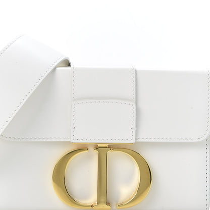 Christian Dior Smooth Calfskin 30 Montaigne Box Bag White 9 of 9
