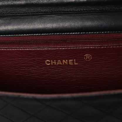 Chanel Lambskin Quilted Medium Single Flap Black 6 of 11