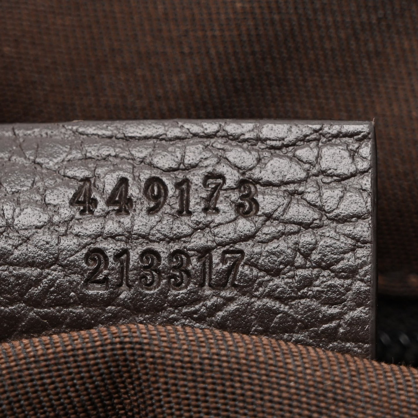 Monogram Messenger Bag Dark Brown