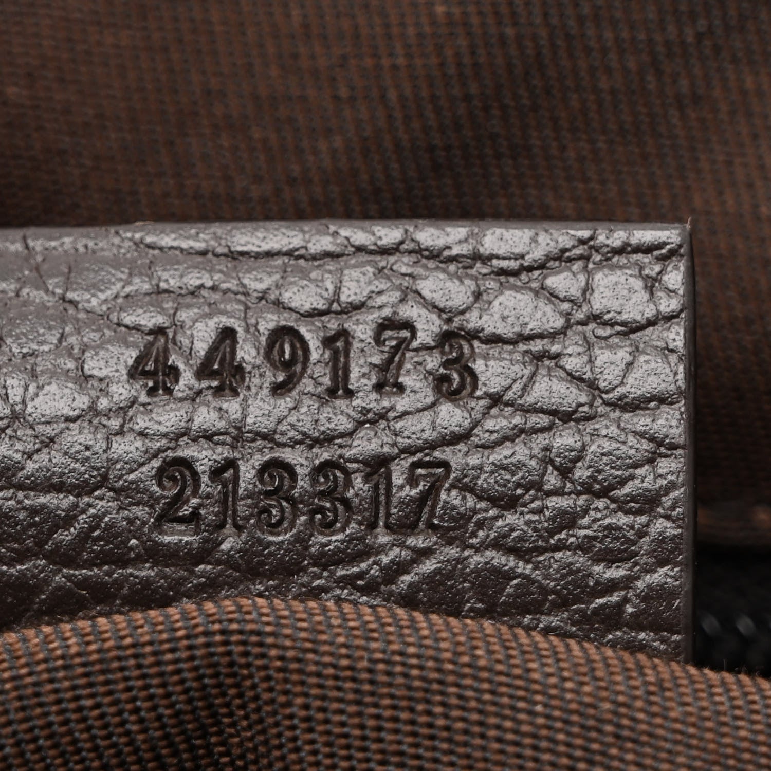 Gucci Monogram Messenger Bag Dark Brown 7 of 10
