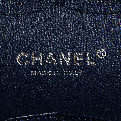 Chanel Patent Calfskin Quilted Jumbo Double Flap Blue 8 of 13