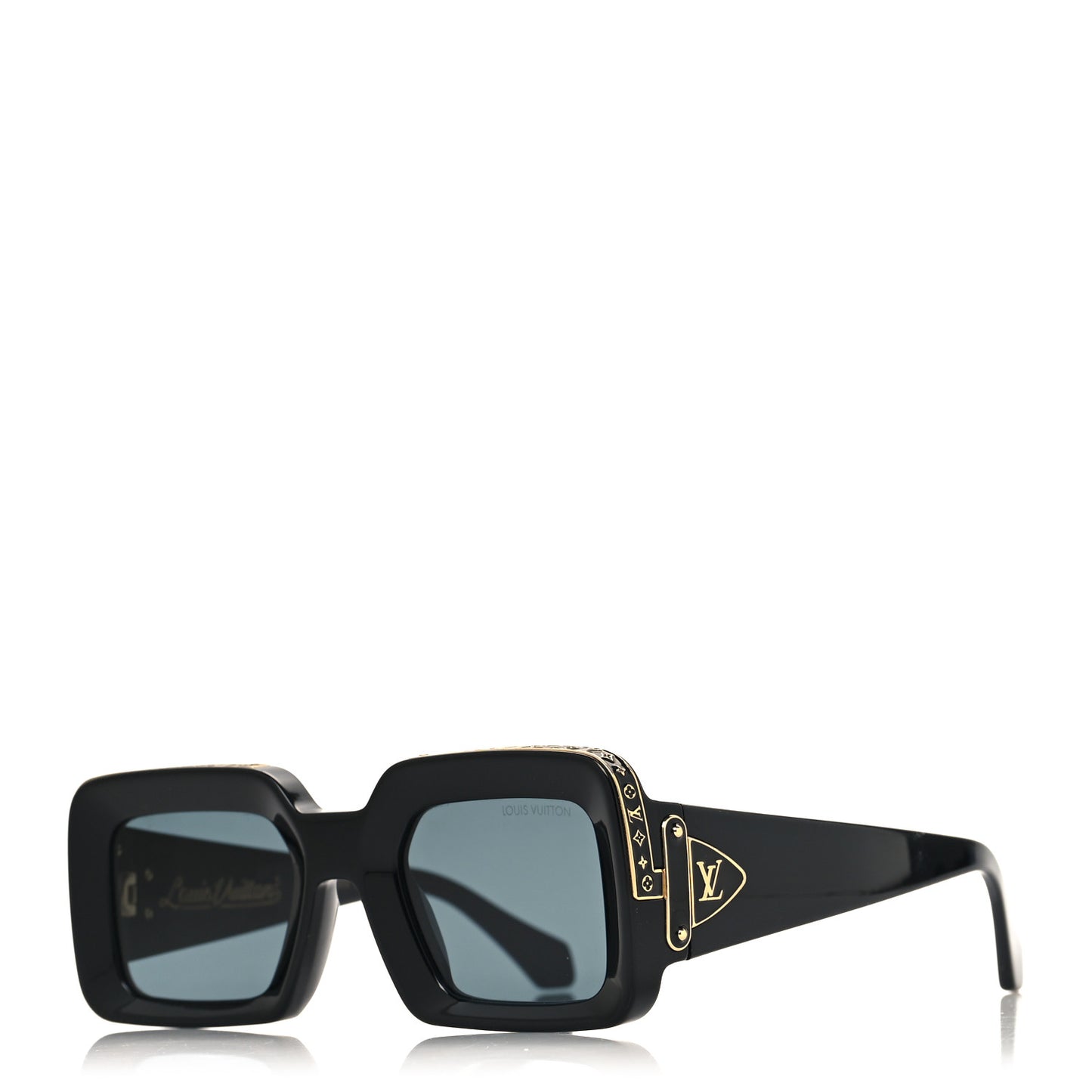 X NIGO Acetate 1.1 Zillionaires Sunglasses Z1591E Black