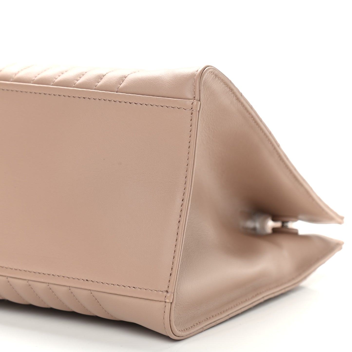 Soft Calfskin Impunture Diagramme Tote Cipria