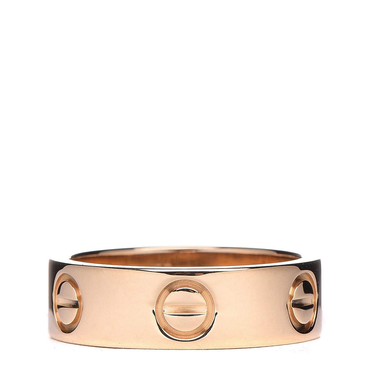 Cartier 18K Yellow Gold 5.5mm LOVE Ring 50 5.25 3 of 4