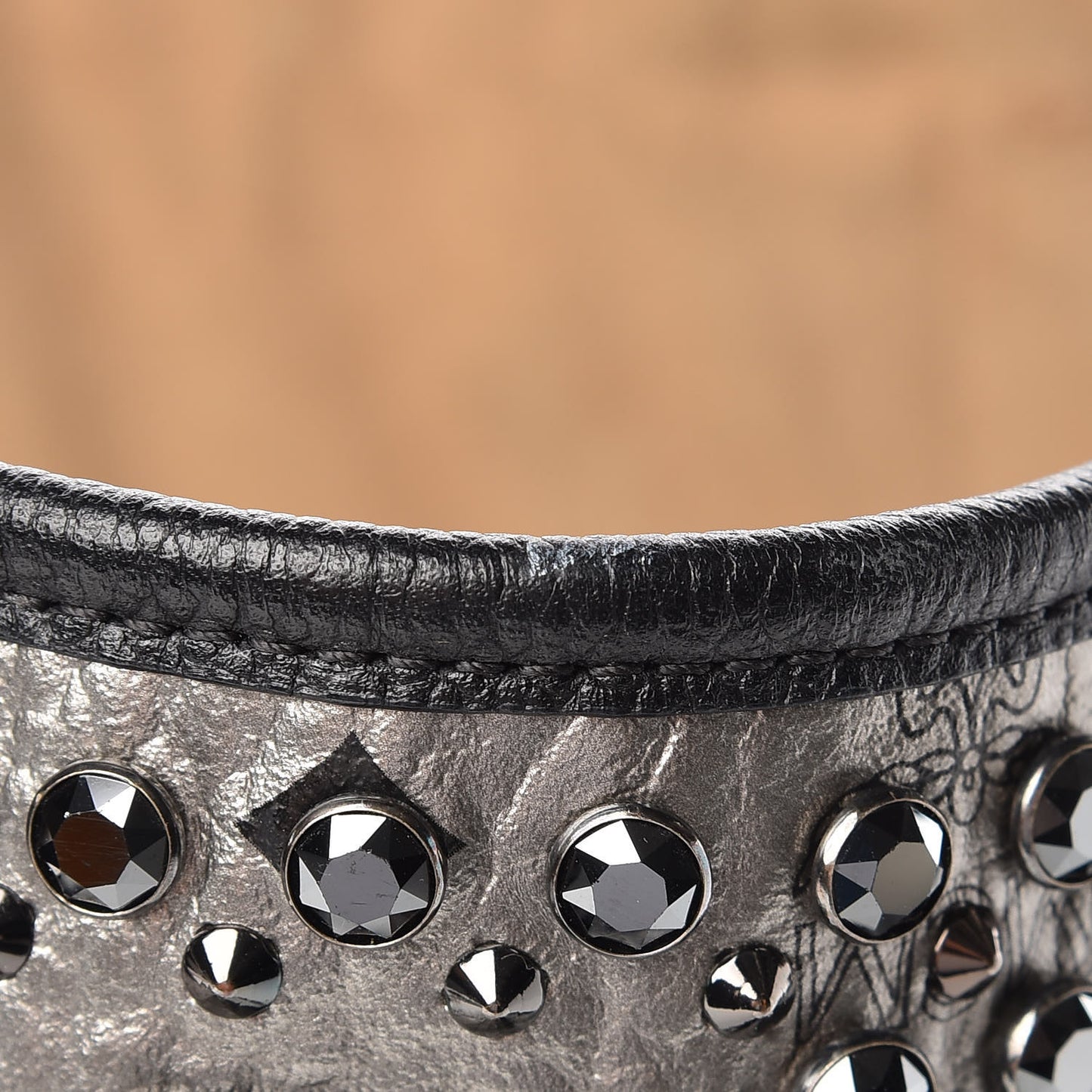 Visetos Diamond Medium Tote Silver