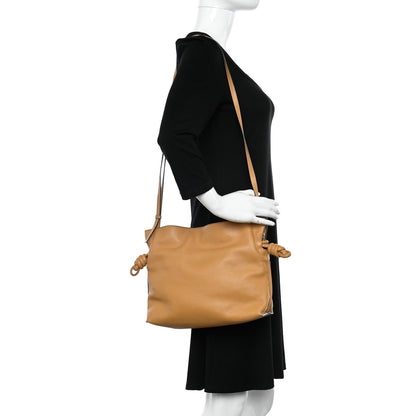 Loewe Nappa Medium Flamenco Knot Bag Warm Desert 2 of 12