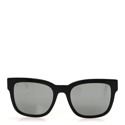 Louis Vuitton Acetate Outerspace Square Sunglasses Z1094W Black White 2 of 9