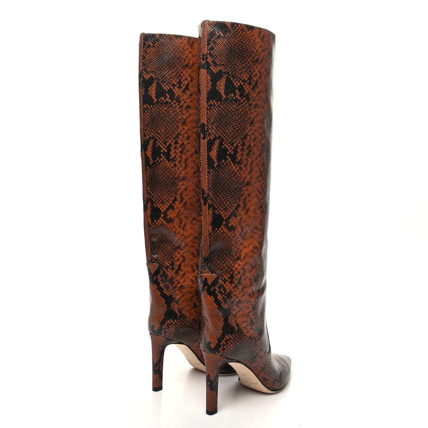 Snake Printed Mavis 85 Tall Boots 36.5