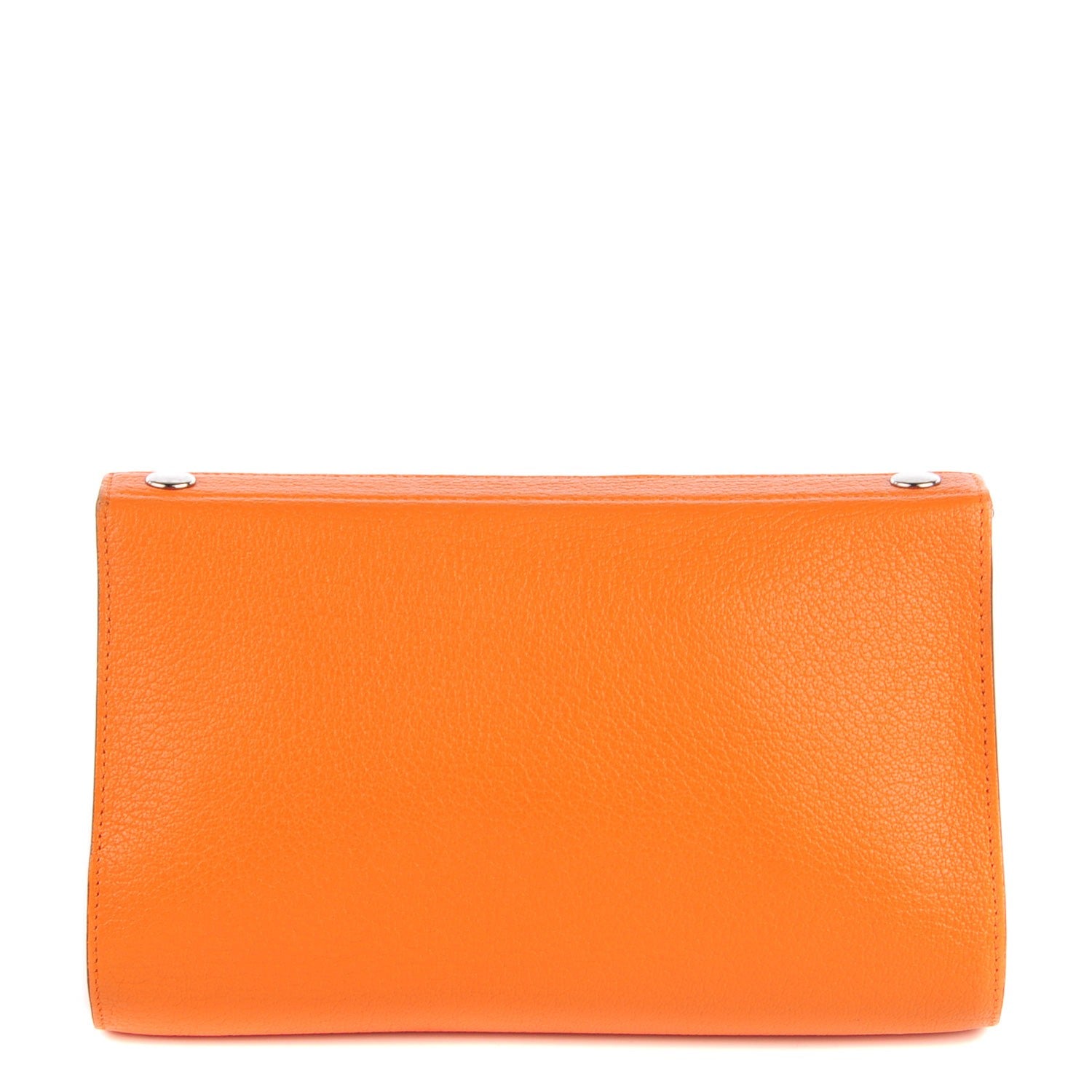 Hermes Chevre Mysore Karo GM Orange 1 of 10