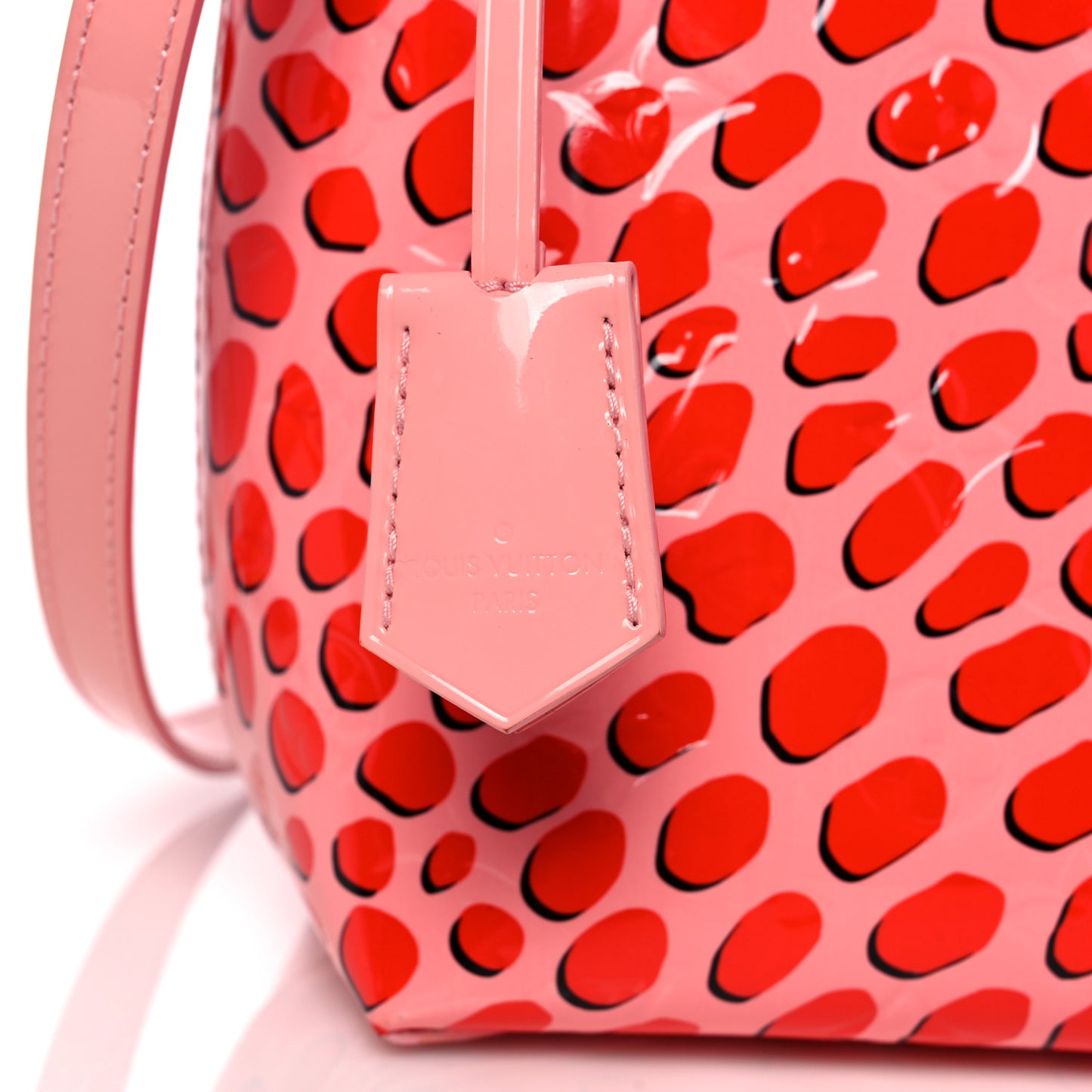 Vernis Jungle Dots Open Tote Sugar Pink Poppy