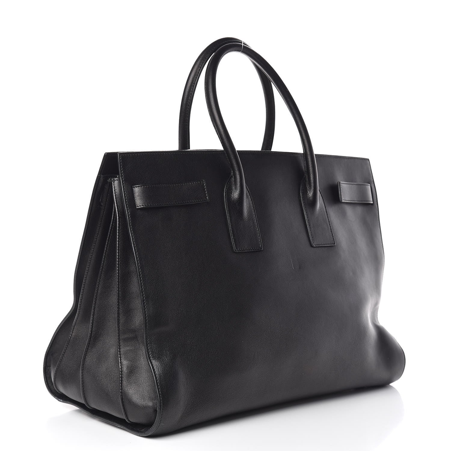 Saint Laurent Calfskin Large Sac De Jour Carryall Black 3 of 21
