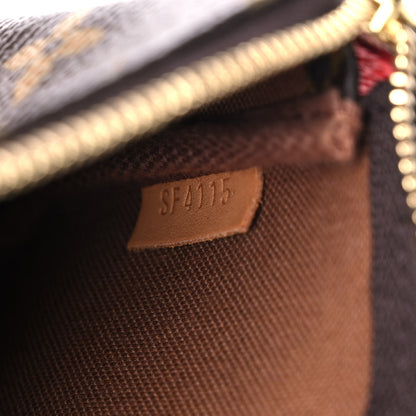 Louis Vuitton Monogram 2015 Christmas Animation Mini Pochette Accessories 5 of 11