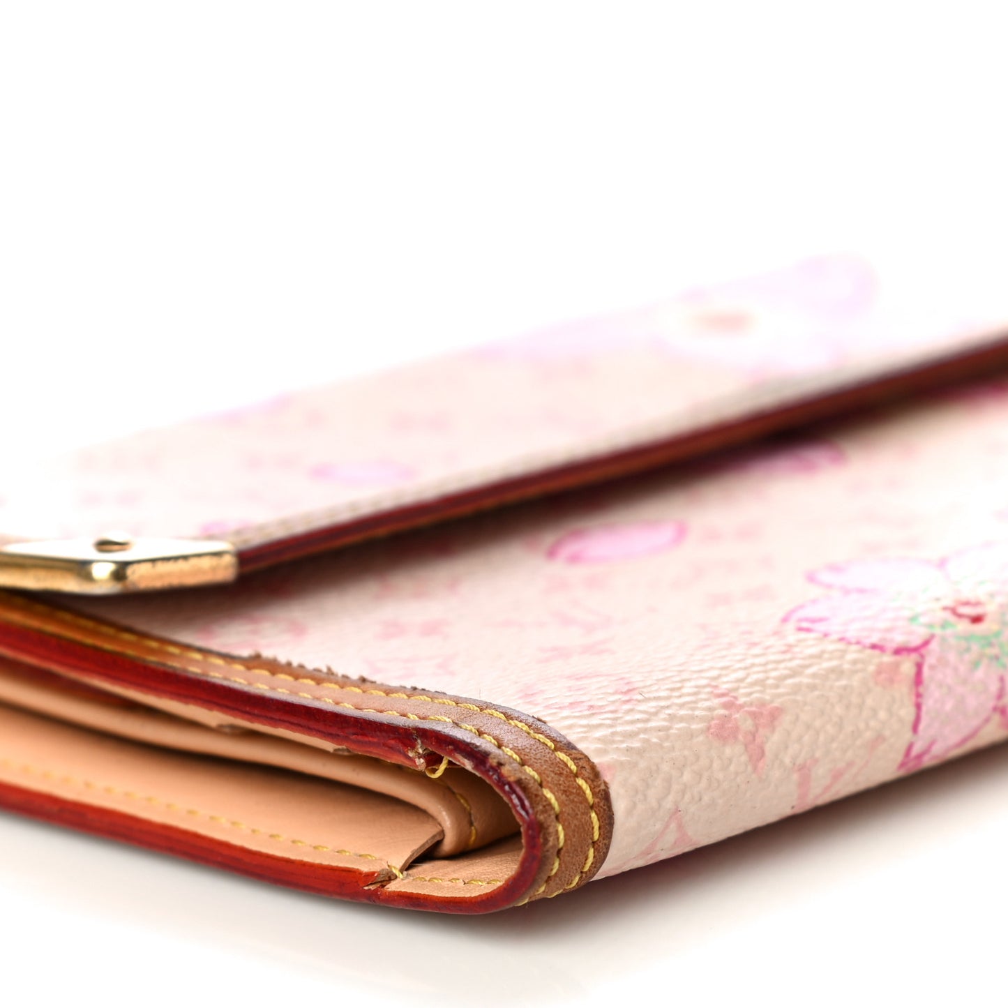 Monogram Cherry Blossom Porte Tresor International Wallet Pink