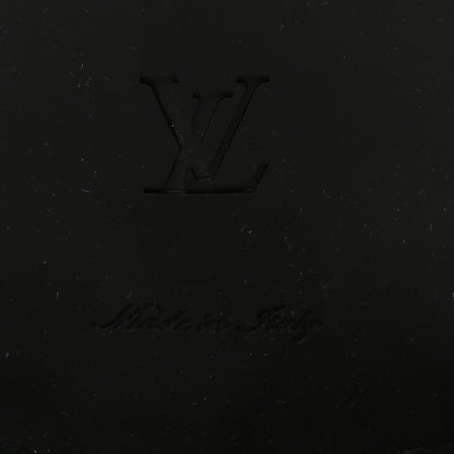 Louis Vuitton Calfskin Monogram Wonderland Flat Ranger Boots 37 Black 7 of 8