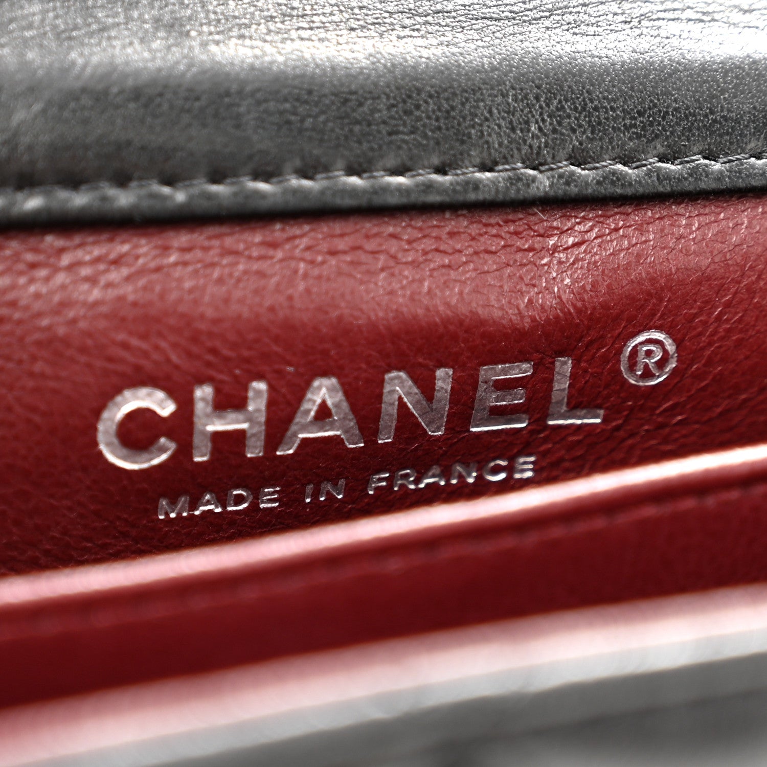 Chanel Lambskin Quilted Extra Mini Rectangular Flap Black 6 of 14