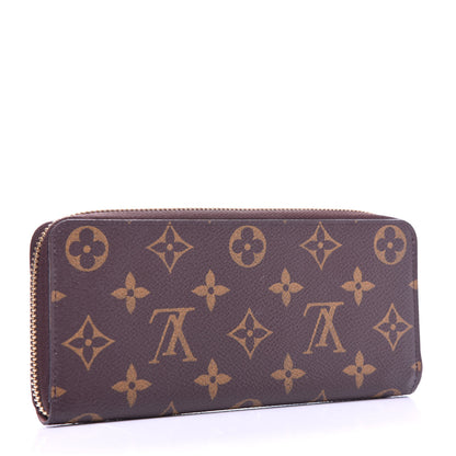 Louis Vuitton Monogram Clemence Wallet Rose Ballerine 3 of 8