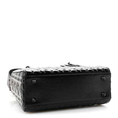 Christian Dior Calfskin Cannage Diamond Small My ABCDior Lady Dior Black 4 of 9