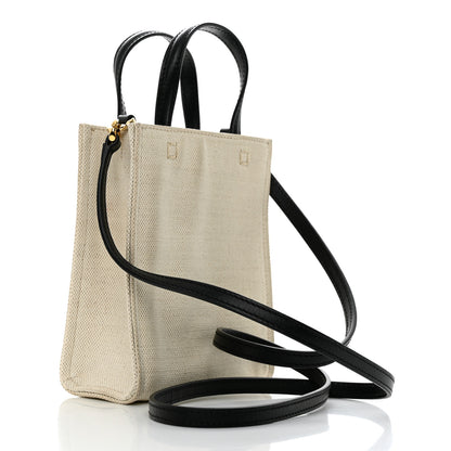 Givenchy Canvas Mini G-Tote Vertical White Black 3 of 10