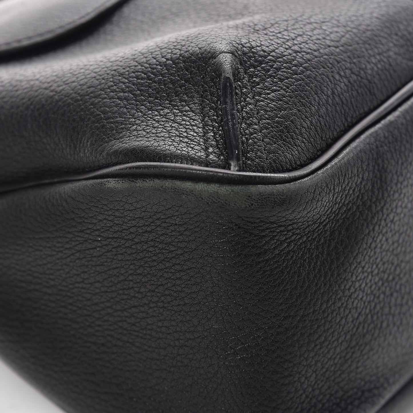 Grained Lambskin Calfskin Medium Lexa Shoulder Bag Black