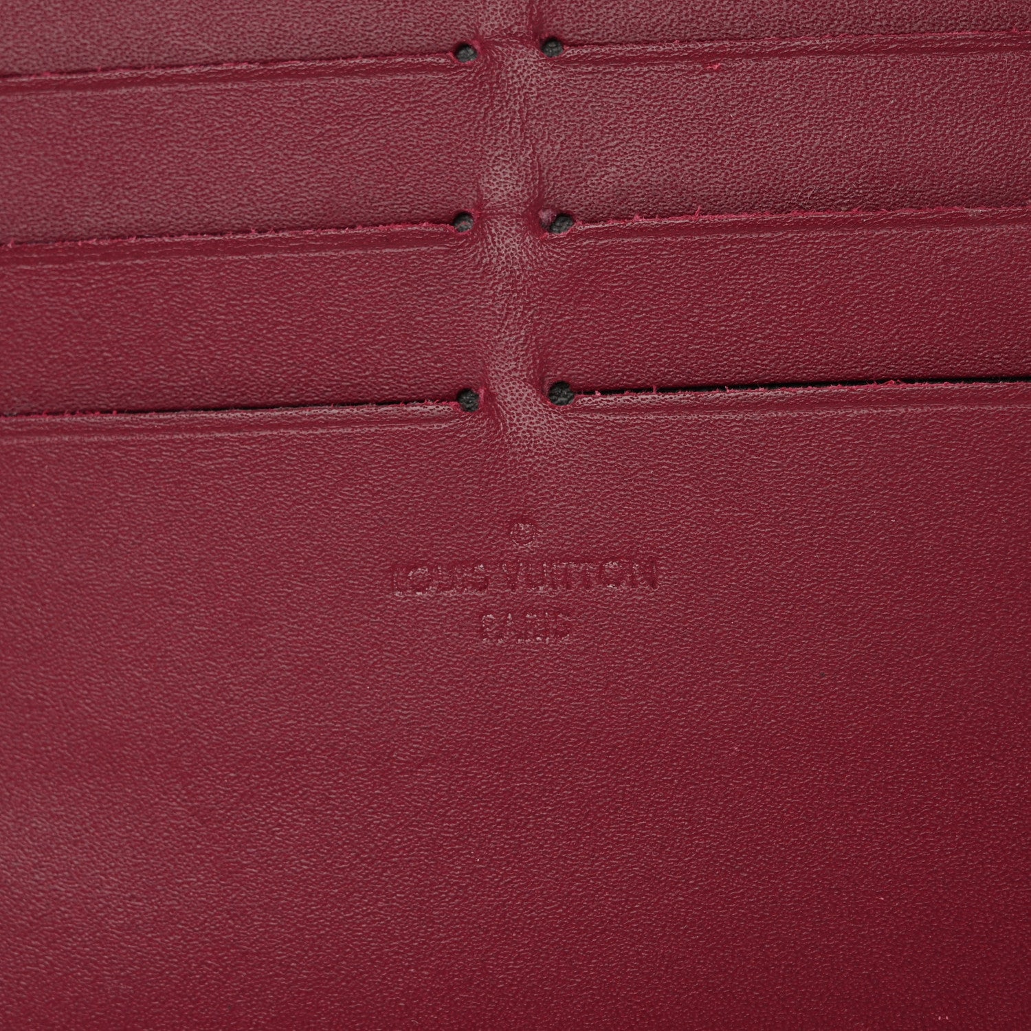 Louis Vuitton Calfskin Felicie Card Holder Insert Hot Pink 6 of 7
