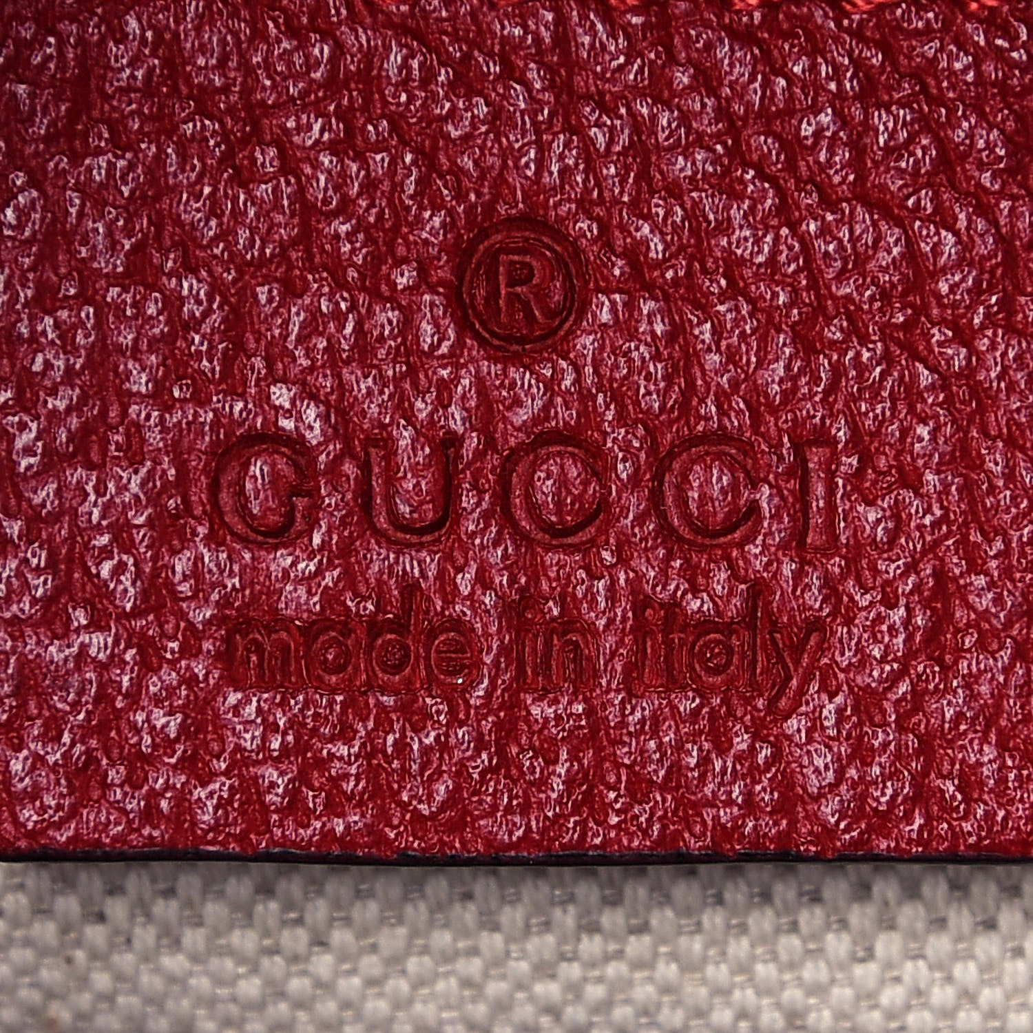 Gucci GG Supreme Monogram Web Bosco Patch Dome Backpack Beige Malva Hibiscus Red 6 of 13