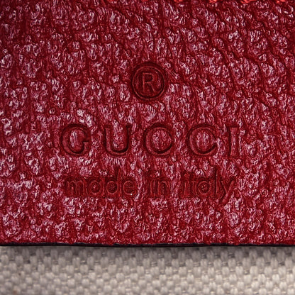 Gucci GG Supreme Monogram Web Bosco Patch Dome Backpack Beige Malva Hibiscus Red 6 of 13