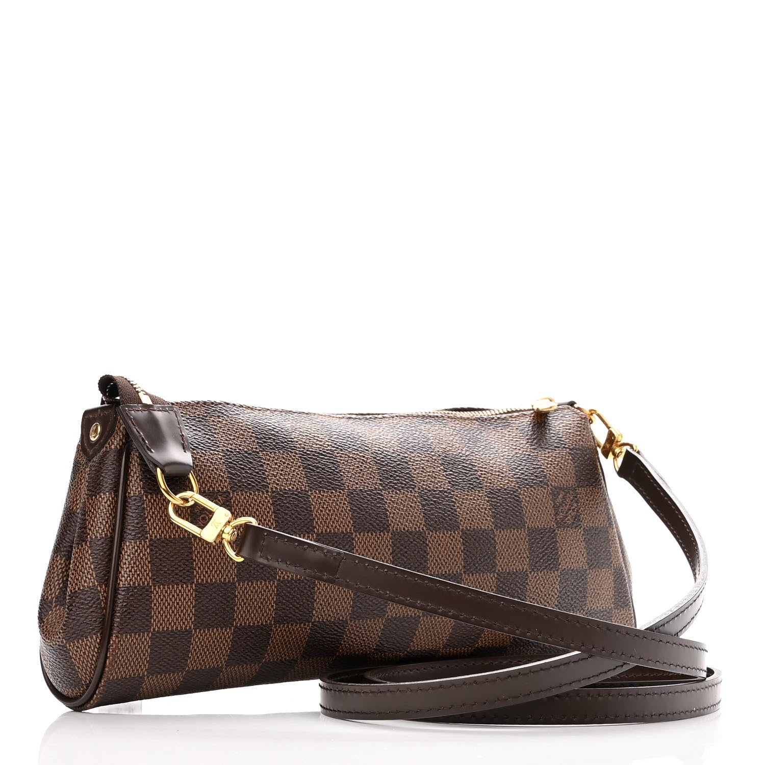 Louis Vuitton Damier Ebene Eva Clutch 3 of 11